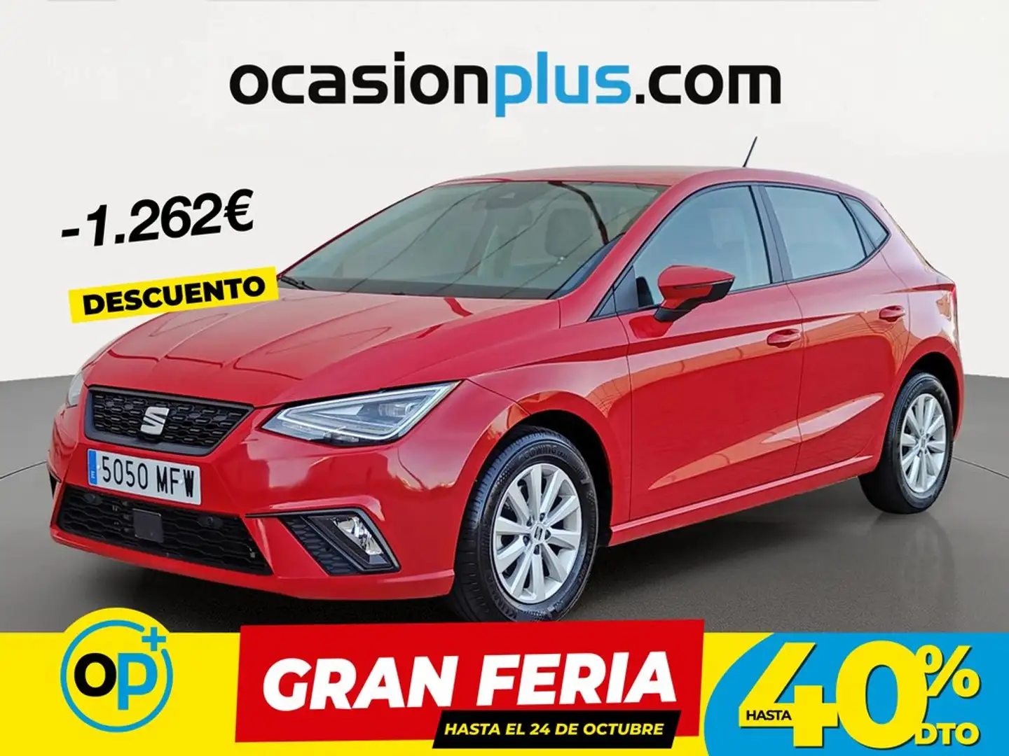 SEAT Ibiza 1.0 TSI S&S Style XM 110 Rojo - 1