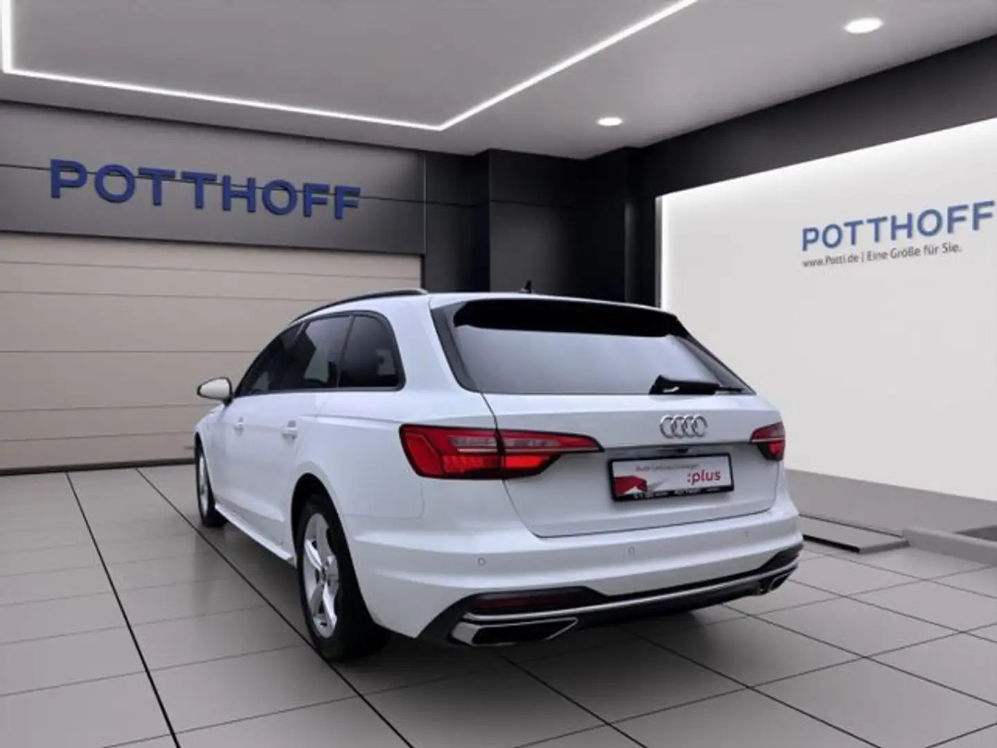 Audi A4 35 TDI ADVANCED AHK eKLAPPE KAMERA Weiß - 2