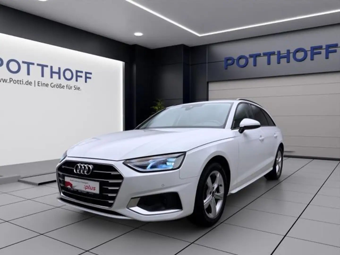 Audi A4 35 TDI ADVANCED AHK eKLAPPE KAMERA Weiß - 1