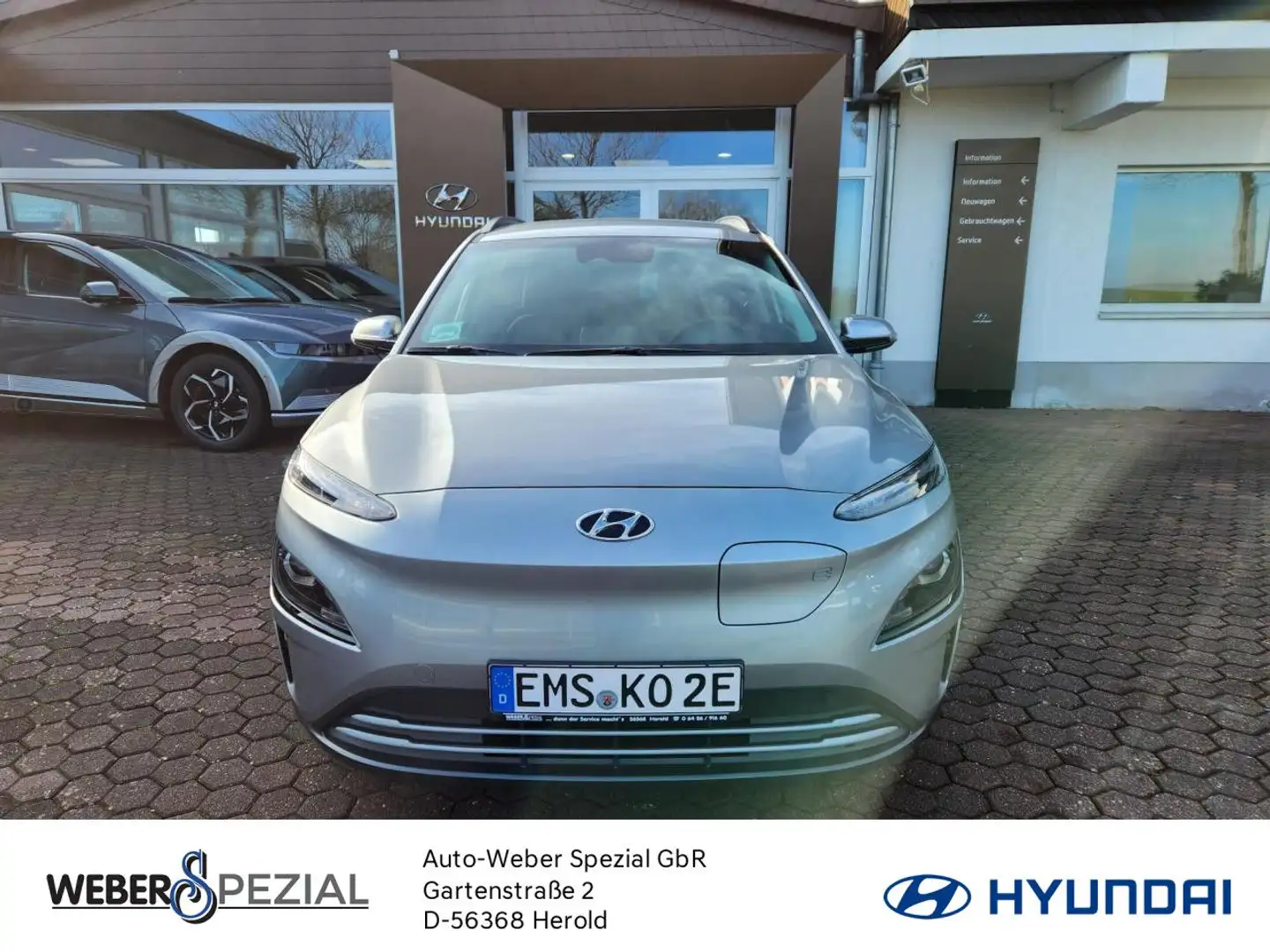 Hyundai KONA Elektro MY23 (100kW) Edition 30 Plus-Paket Silber - 1