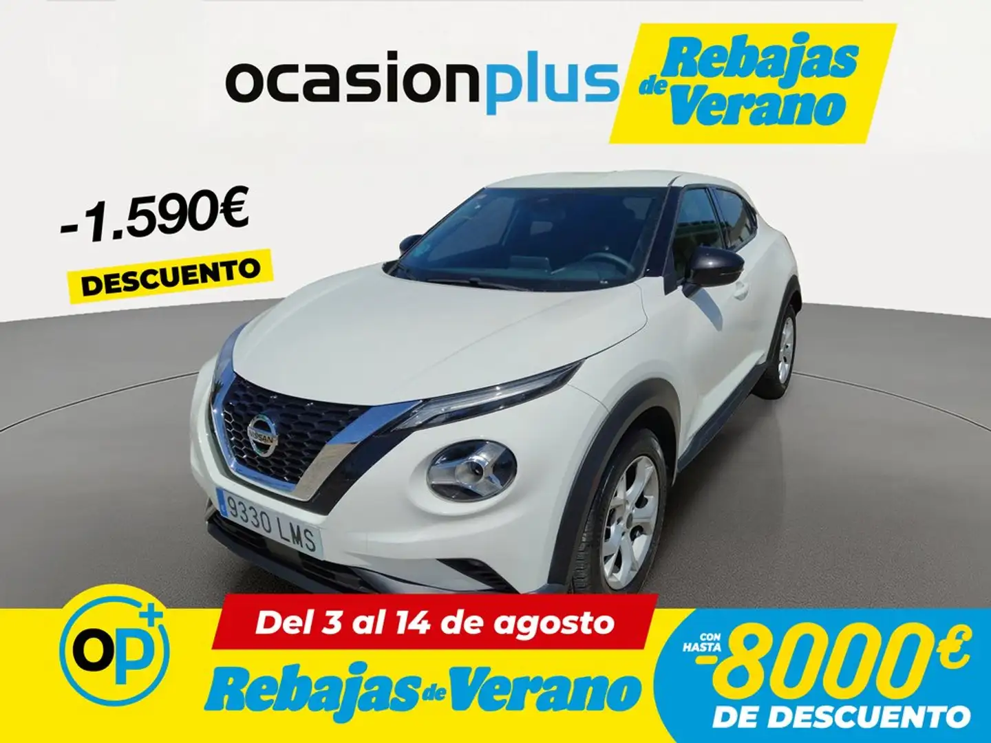 Nissan Juke 1.0 DIG-T Acenta 4x2 DCT 7 117 Blanco - 1