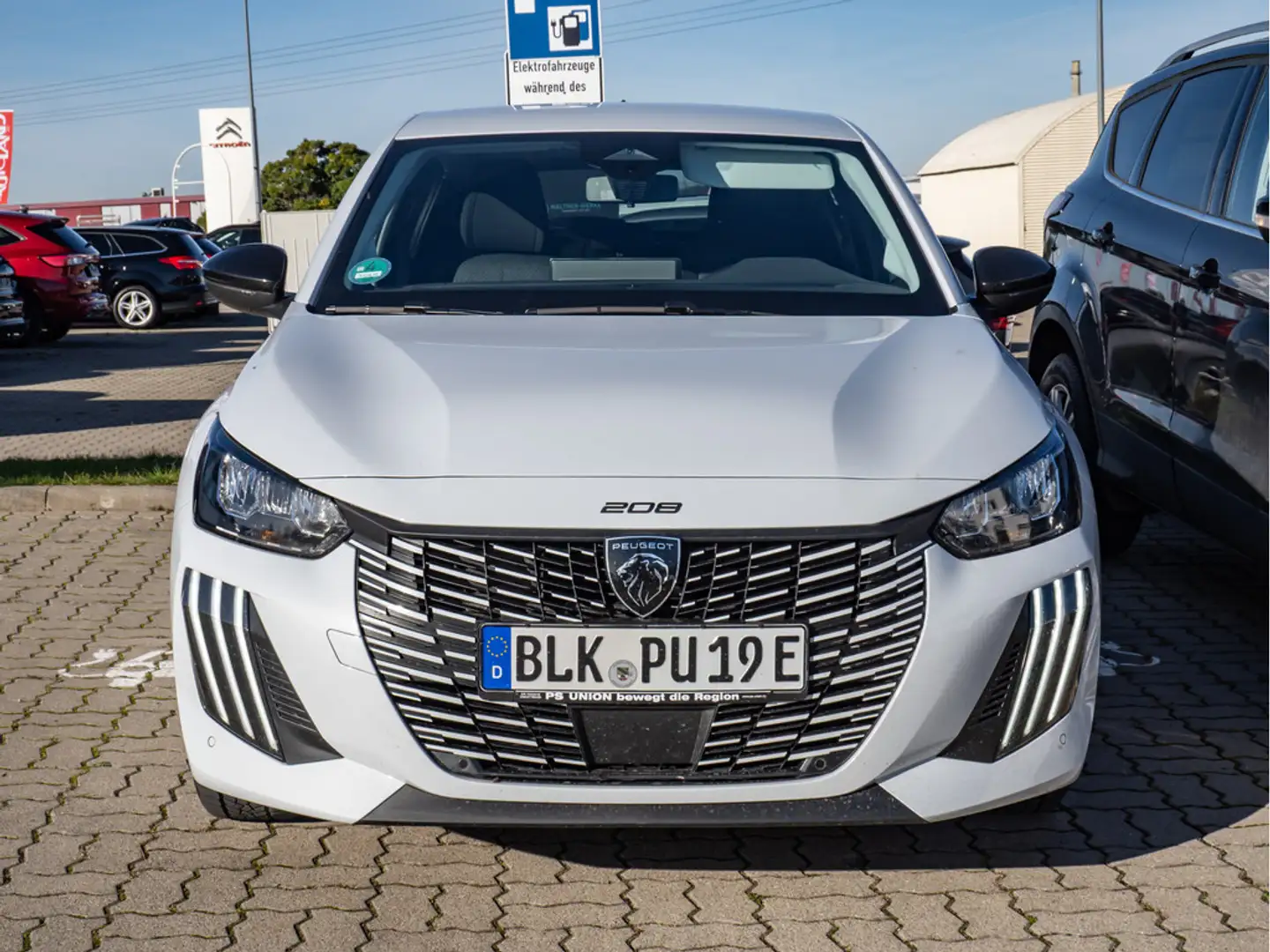 Peugeot e-208 Weiß - 2