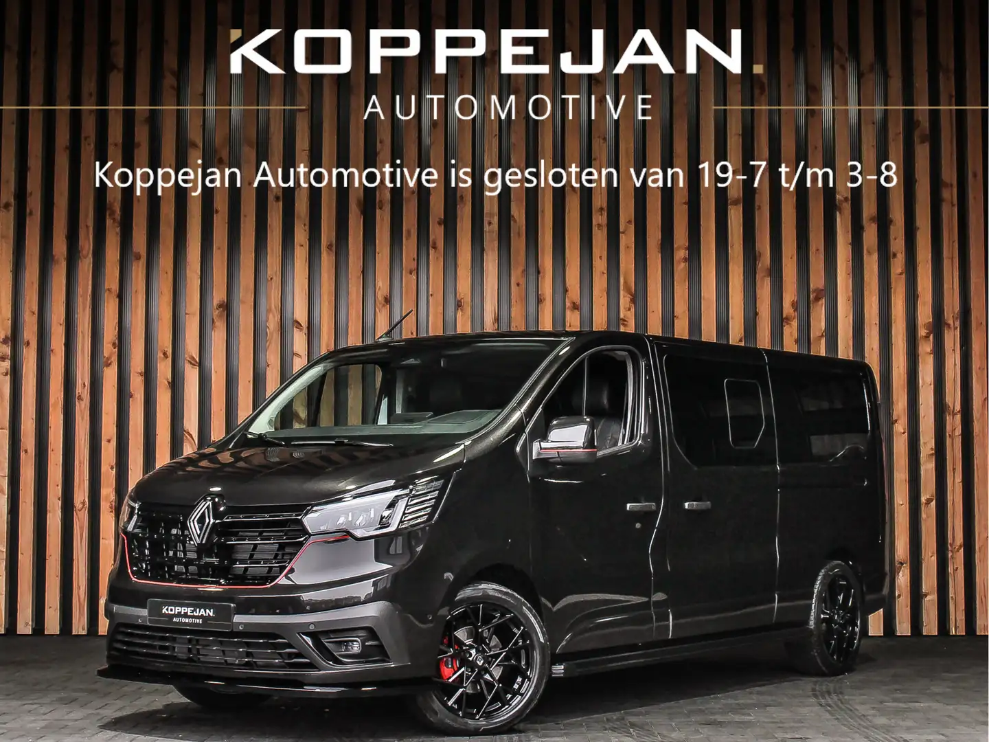 Renault Trafic 2.0 BluedCi 150PK Automaat Extra Dubbele Cabine | Zwart - 1
