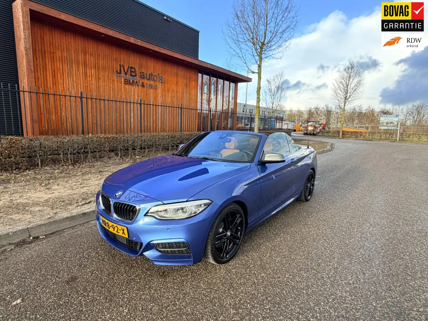 BMW 240 2-serie Cabrio M240i xDrive, LCi, incl. BTW, M-spo Bleu - 1