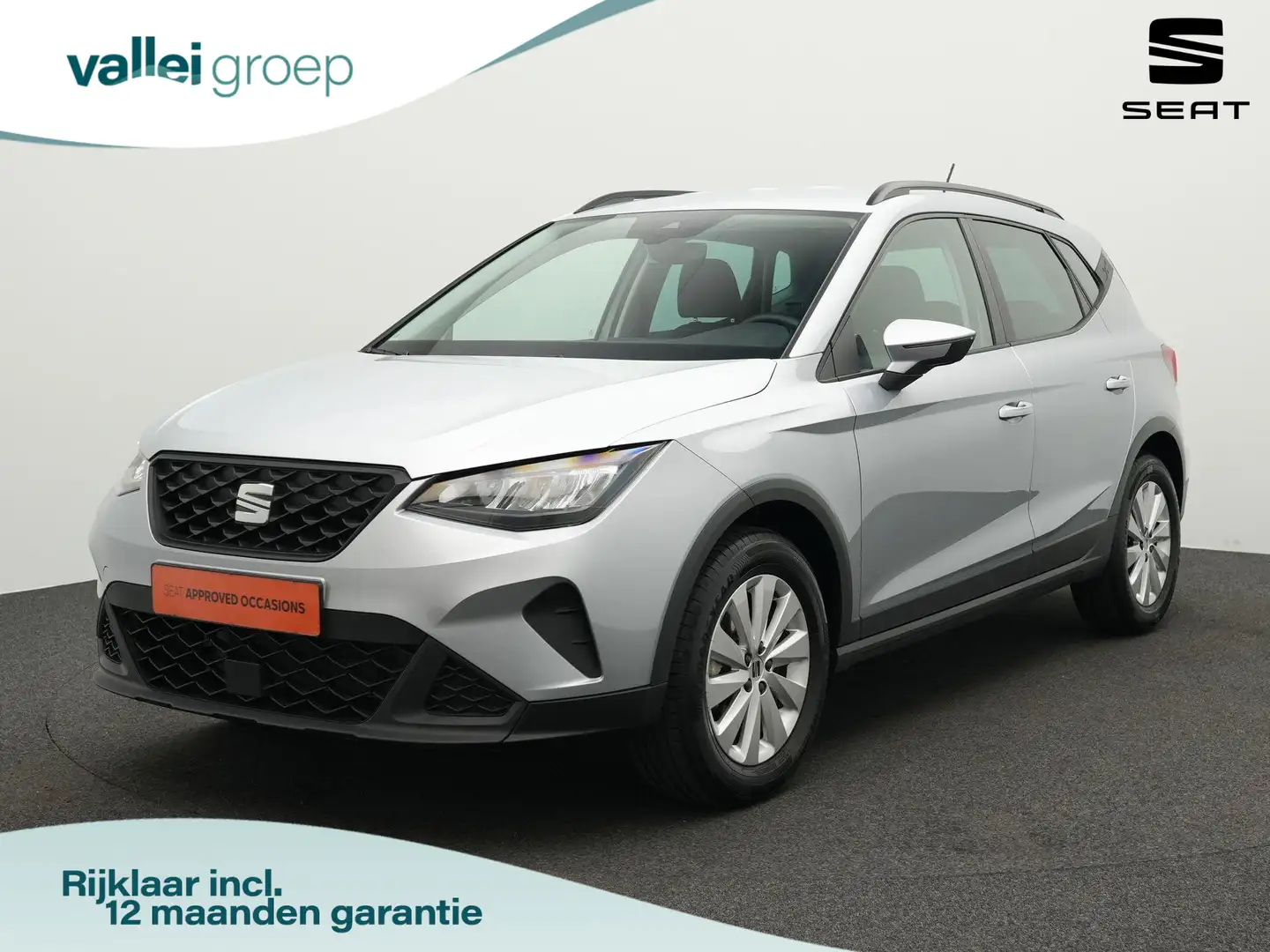 SEAT Arona 1.0 TSI 95 pk Style | Navigatie 9,2 inch | Parkeer Argent - 1