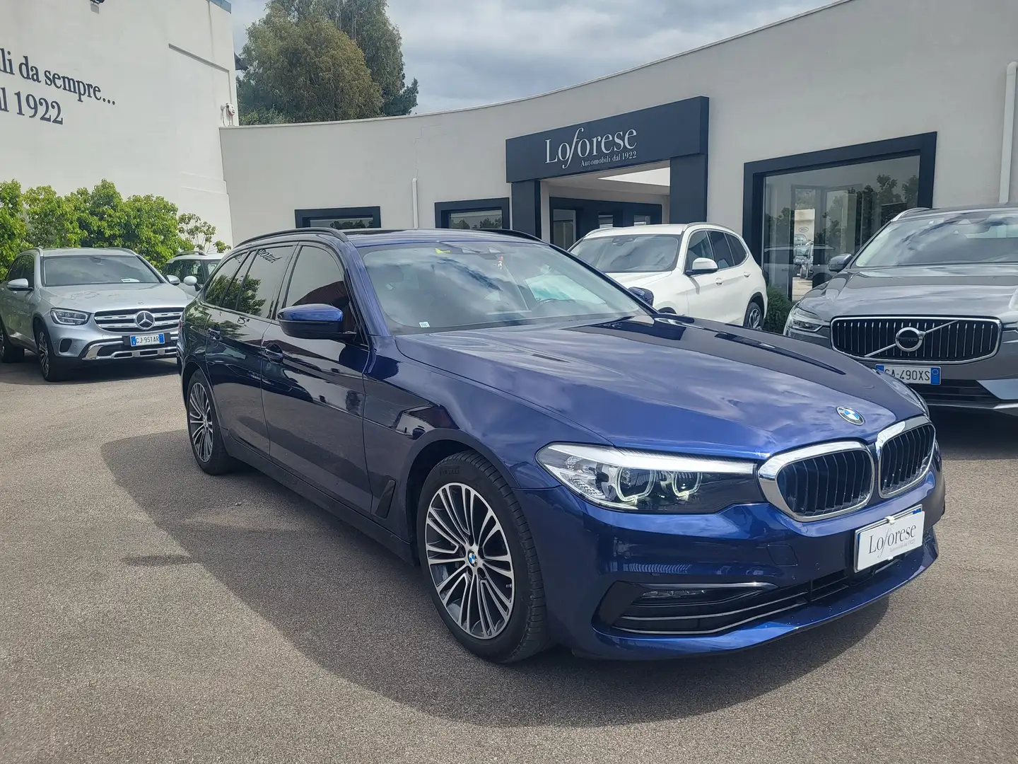 BMW 530 530d Touring xdrive Msport 249cv auto Blu/Azzurro - 2