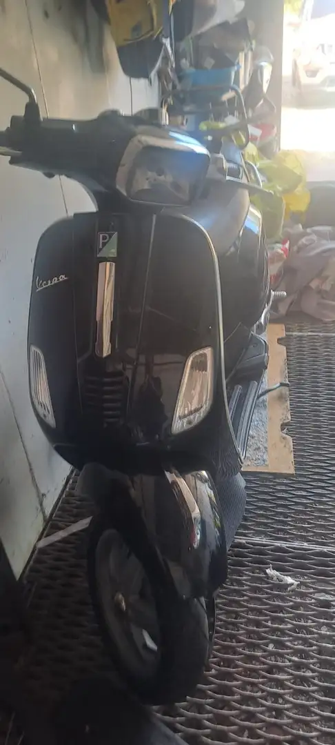 Vespa 125 vespa S  125 CC PIAGGIO NERA LUCIDO 4 TEMPI Czarny - 1