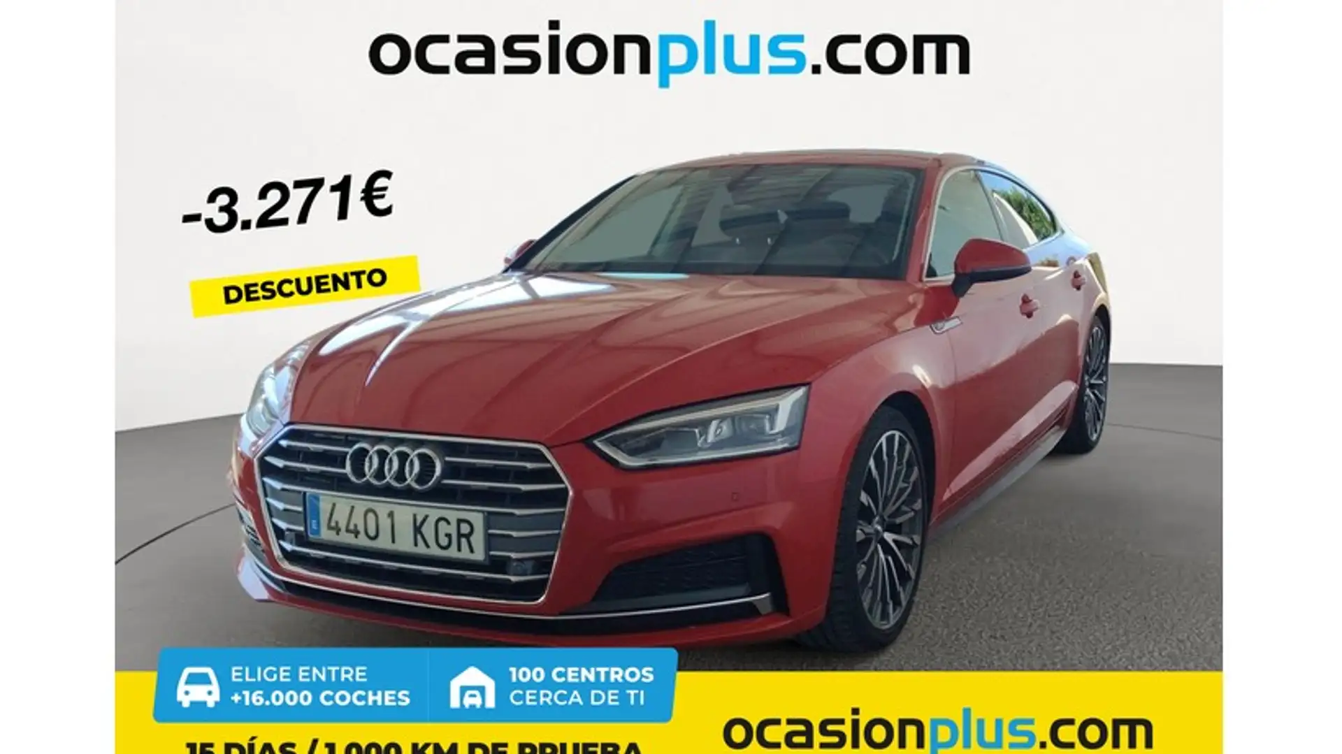 Audi A5 Sportback 2.0TDI Sport S tronic 110kW Rouge - 1