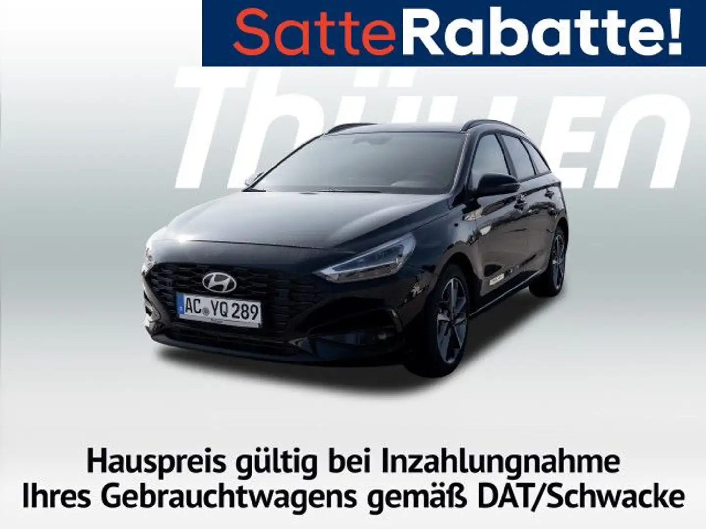 Hyundai i30 FL Kombi 1.0 T-GDi 7-DCT 2WD ADVANTAGE, Pluspa Schwarz - 1