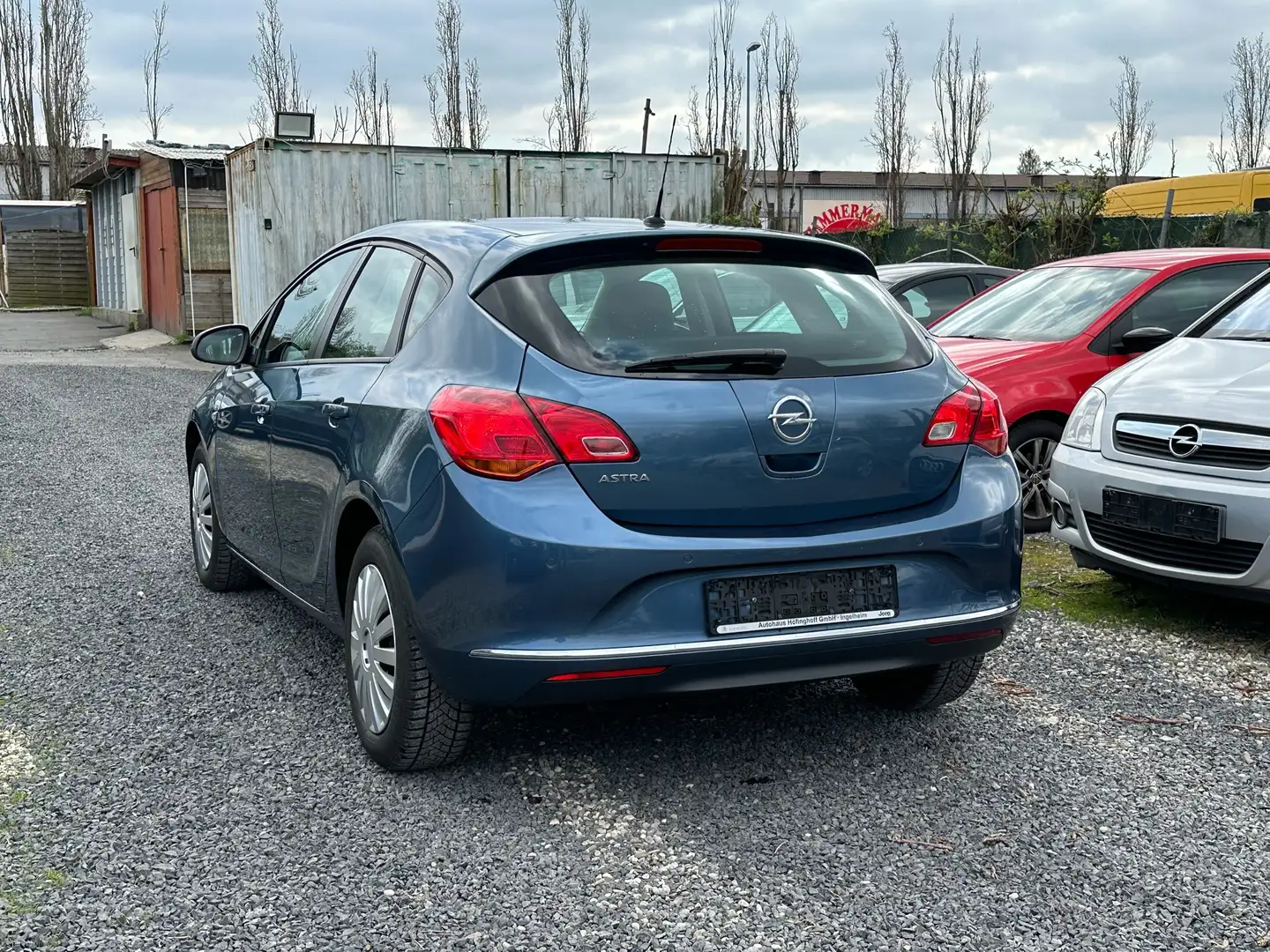 Opel Astra Style Blauw - 2