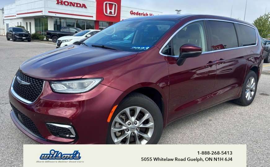 2023 Chrysler Pacifica Touring L AWD | Leather | Carplay + Android Auto |