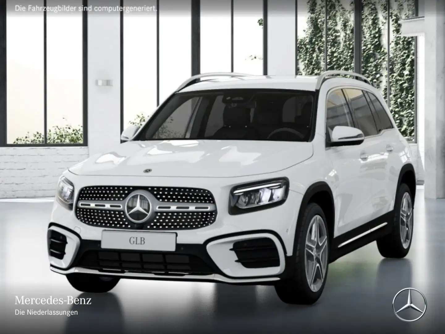 Mercedes-Benz GLB 200 AMG+AHK+LED+KAMERA+KEYLESS+7G Weiß - 2