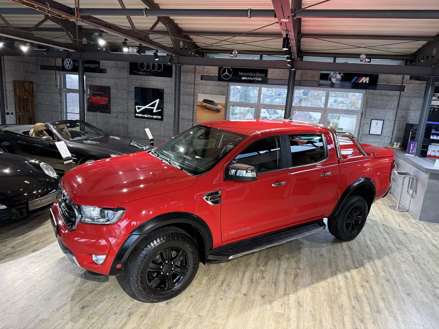 Ford Ranger Limited Doppelkabine 4x4 Panther*KAM*AHK* Rouge - 2