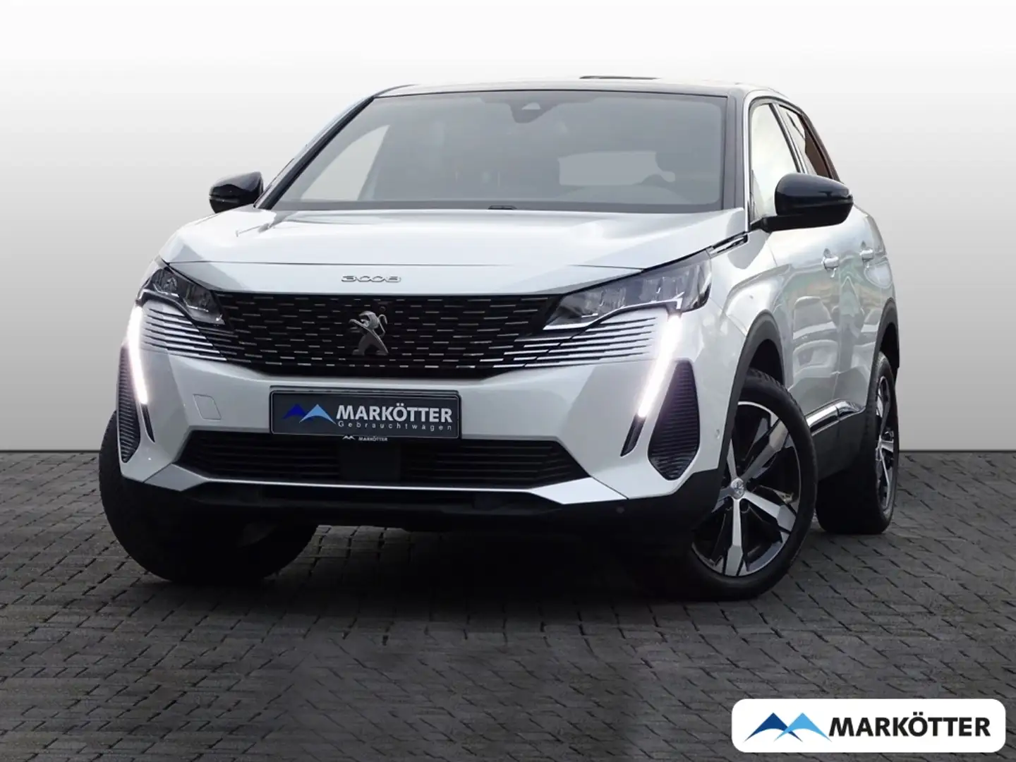 Peugeot 3008 Allure Pack/SHZ/KEYLESS/BLIS Weiß - 1