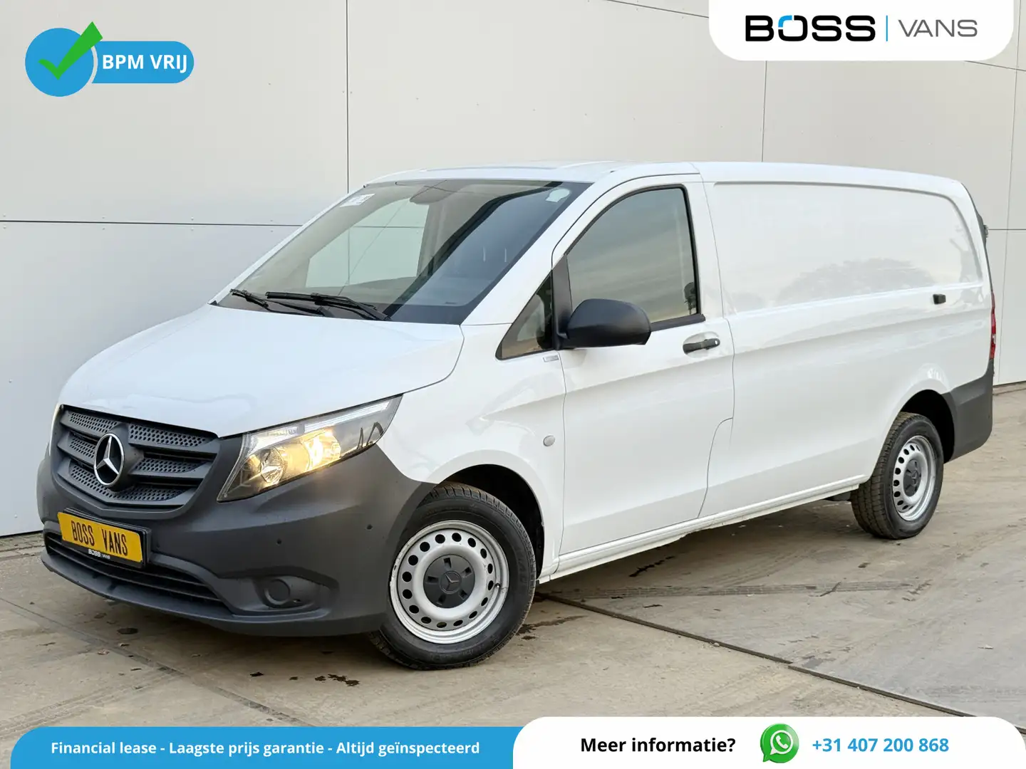 Mercedes-Benz Vito 116 1.9 CDI L2 Climate Control Cruise Control Came Blanc - 1