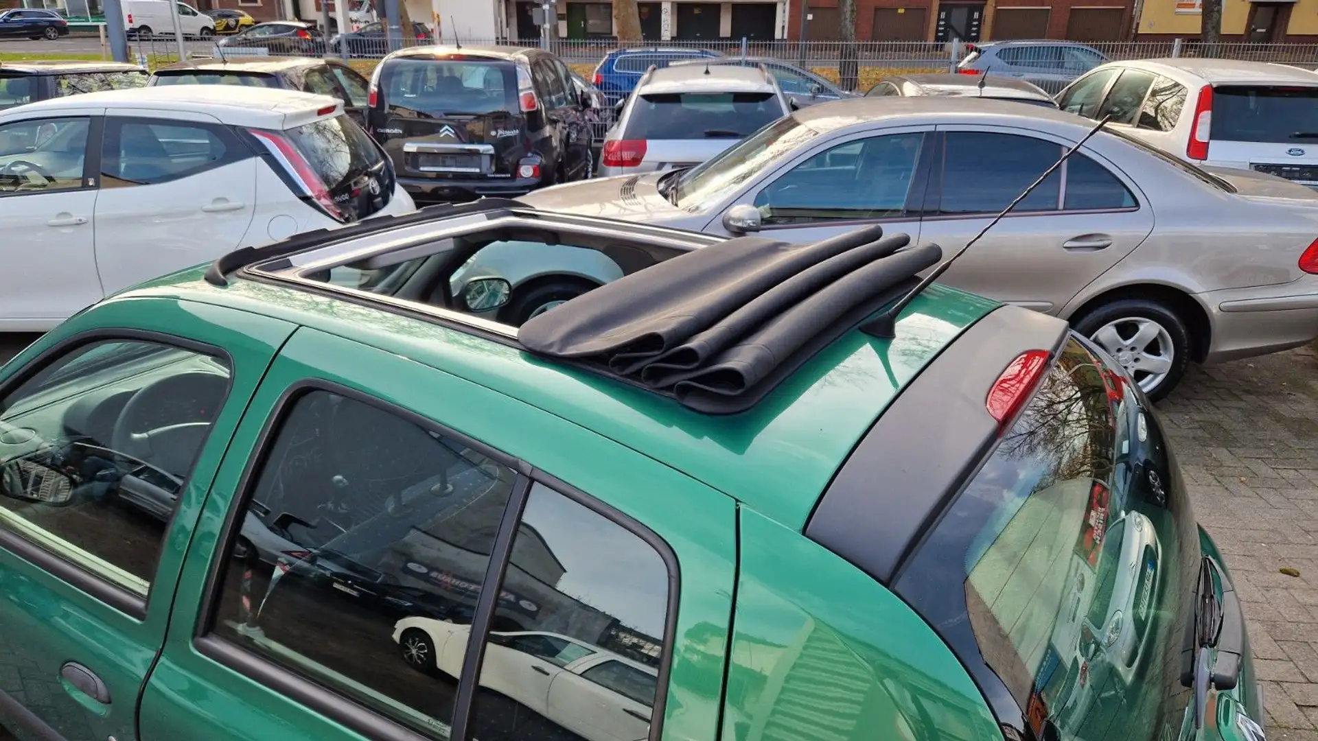 Renault Clio 1.2 Lammeln-dach+2.Hand Grün - 2