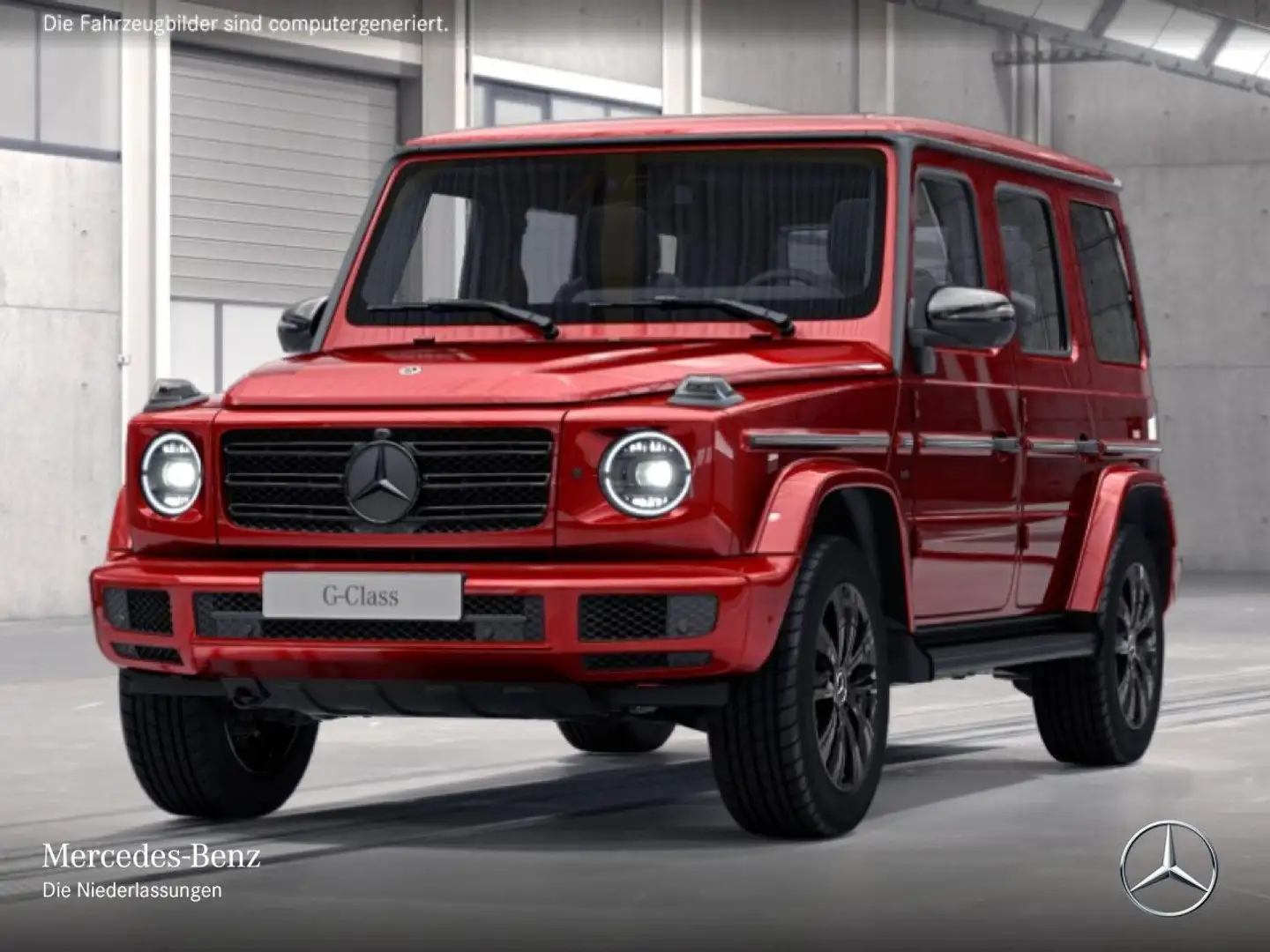 Mercedes-Benz G 500 GSD+360+AHK+MULTIBEAM+STHZG+FAHRASS+SPUR+9G Rot - 2
