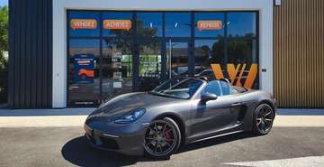 boxster 2.5 350 s pdk gris agate pasm jantes carrera 20” bluetooth carnet d'entretien