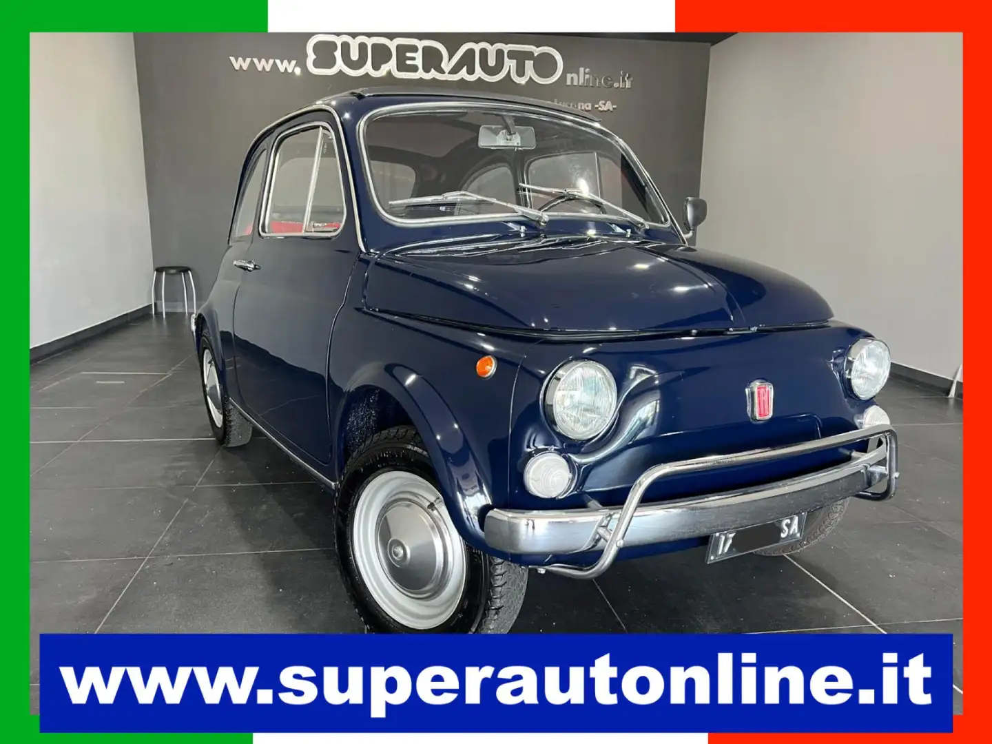 Fiat 500L ISCRITTA ASI - TARGHE + LIBRETTO ORIGINALE Bleu - 1