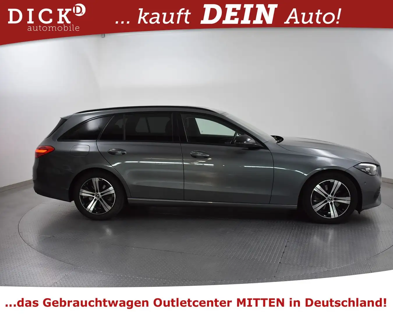 Mercedes-Benz C 220 C220d T Avantg NIGHT+NAV+KAMER+WIDESC+AHK+ACC+LE Grey - 2