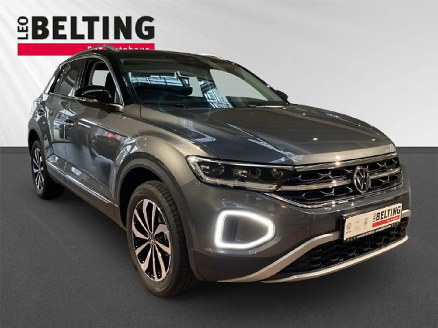 Volkswagen T-Roc Style 1.5 TSI DSG Navi Matrix AHK EasyOpen Kamera Grijs - 2