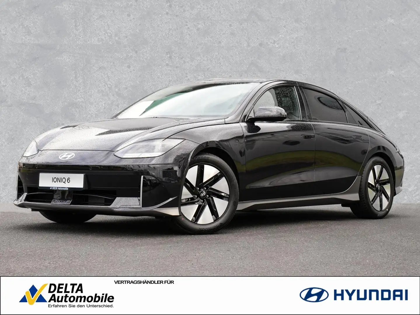 Hyundai IONIQ 6 Techniq Elektro 77.4 kWh Sitzpaket Navi Modrá - 1