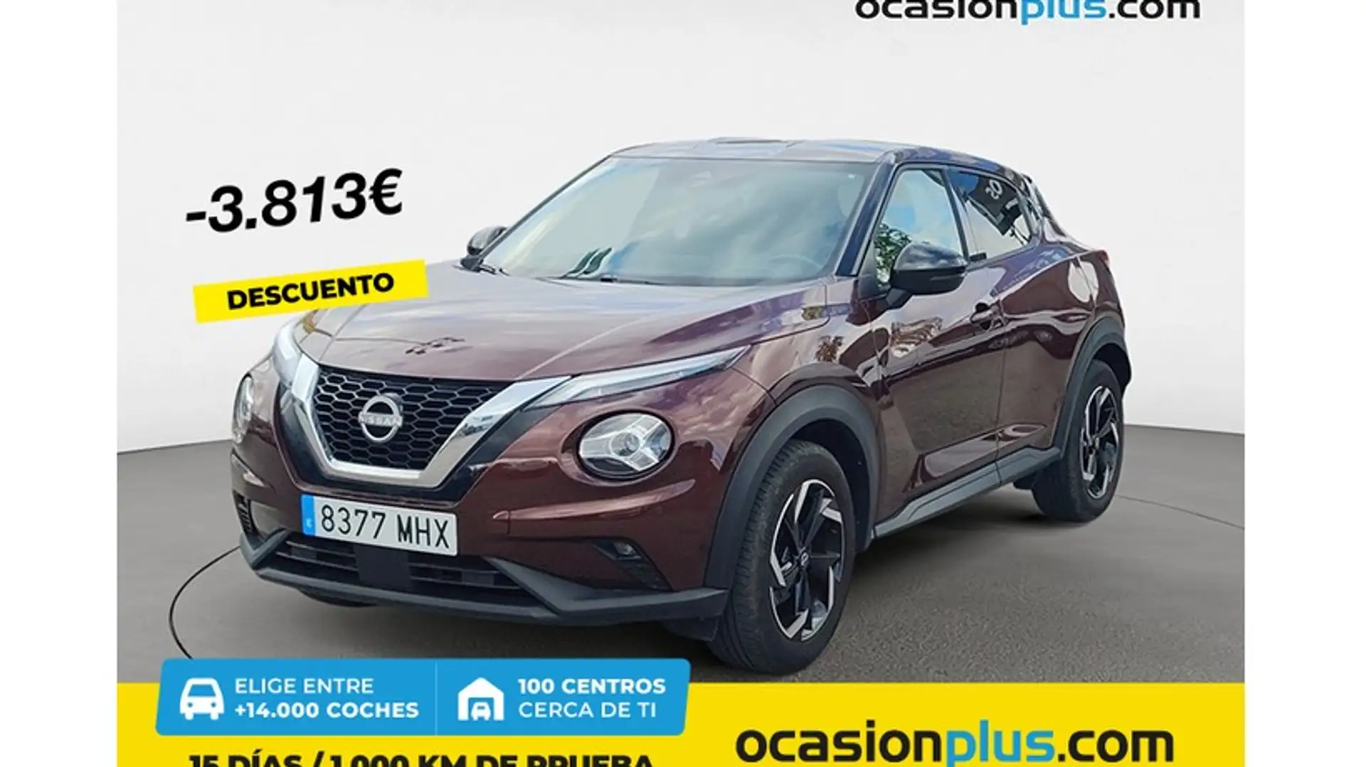 Nissan Juke 1.0 DIG-T N-Connecta 4x2 114 Rouge - 1