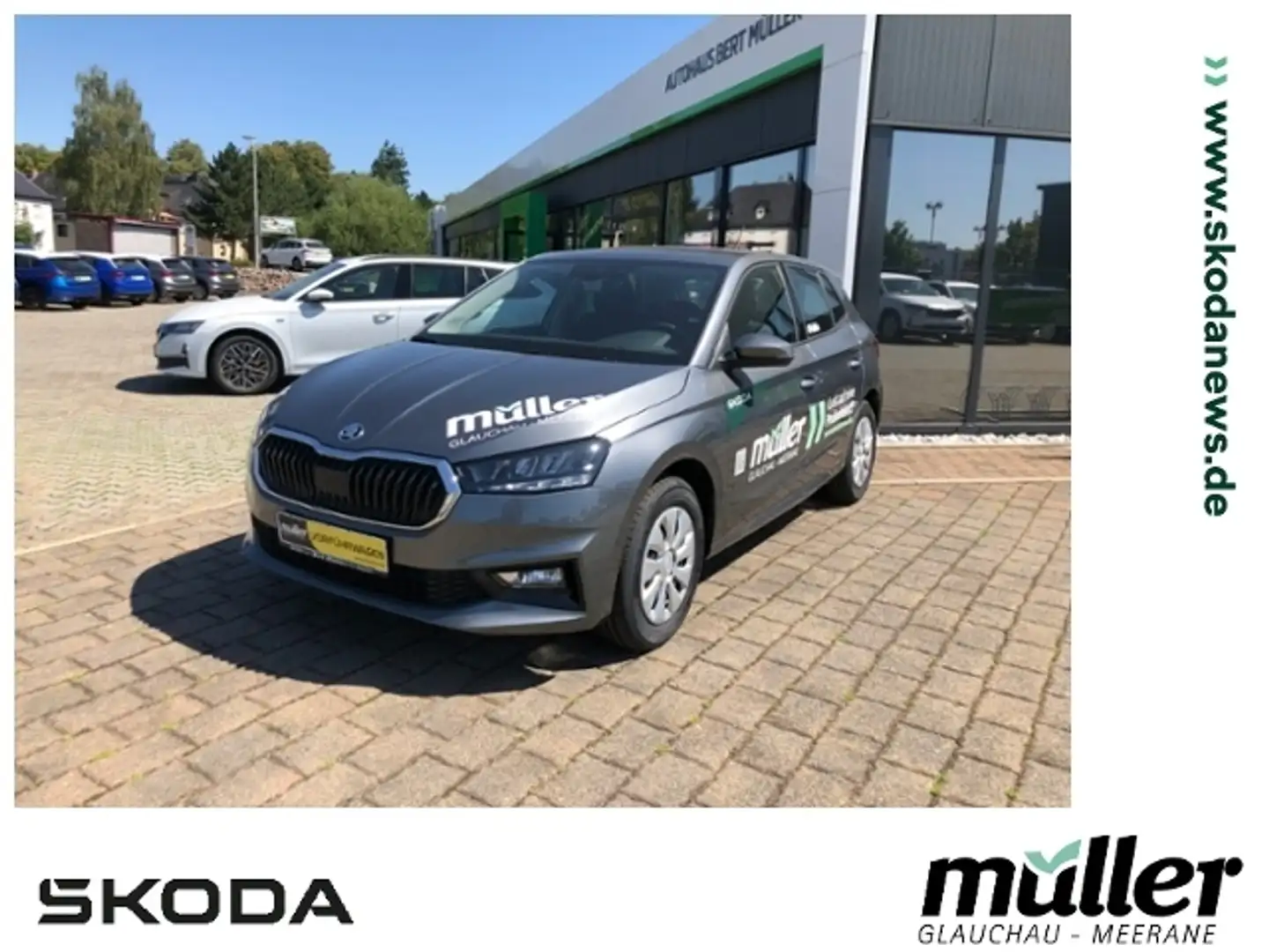 Skoda Fabia Selection DAB SmartLink LED SHZ PDC Grau - 1