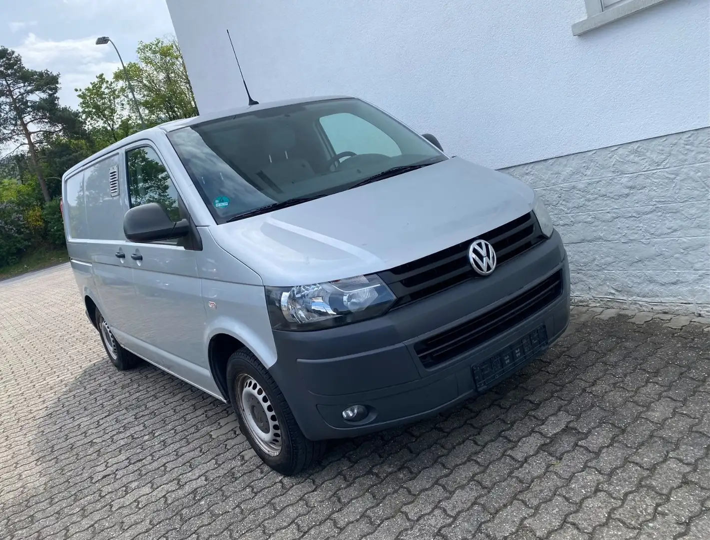 Volkswagen T5 Transporter Kasten Erdgas Klima PDC Silber - 1