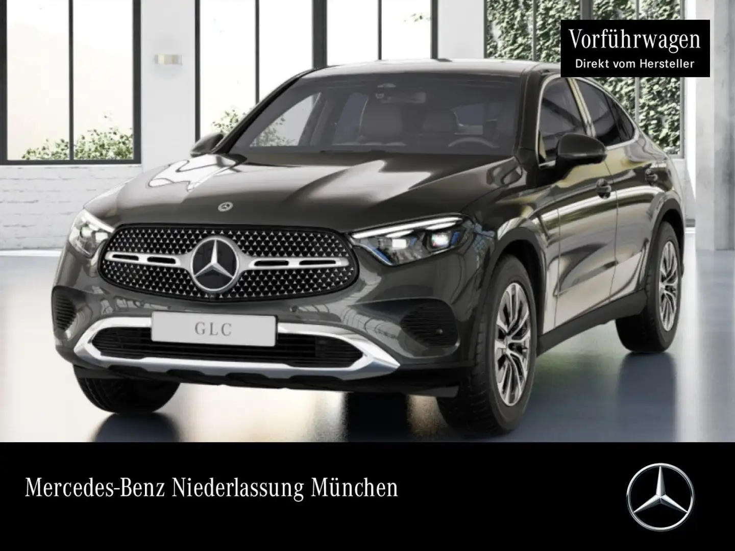 Mercedes-Benz GLC 200 4M AVANTG+360+TOTW+KEYLESS+9G Grau - 1