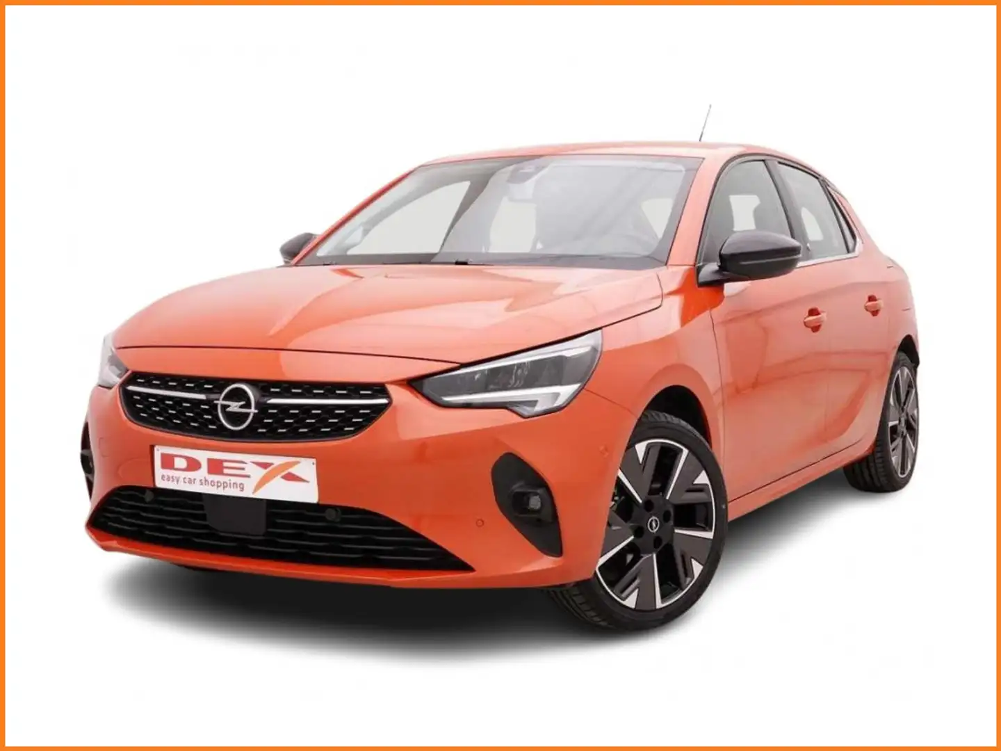 Opel Corsa 46 kWh 335 KM WLTP Elegance +GPS by App +Camera +L Orange - 1
