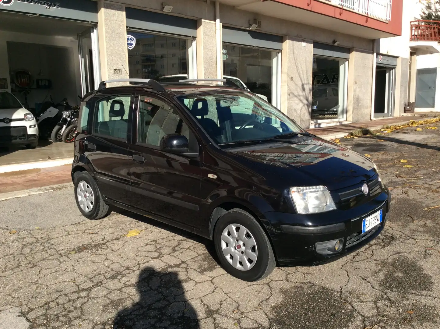 Fiat Panda Panda II 2003 1.3 mjt 16v Dynamic 75cv Noir - 1