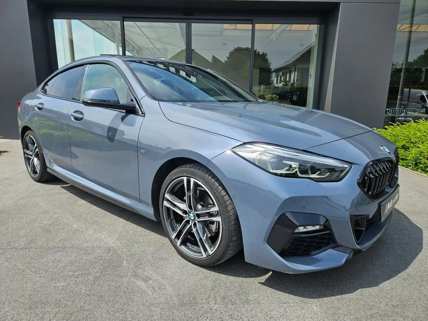 BMW 218 iA Gran Coupé M sport Leder Panodak H&K keyless Grigio - 2