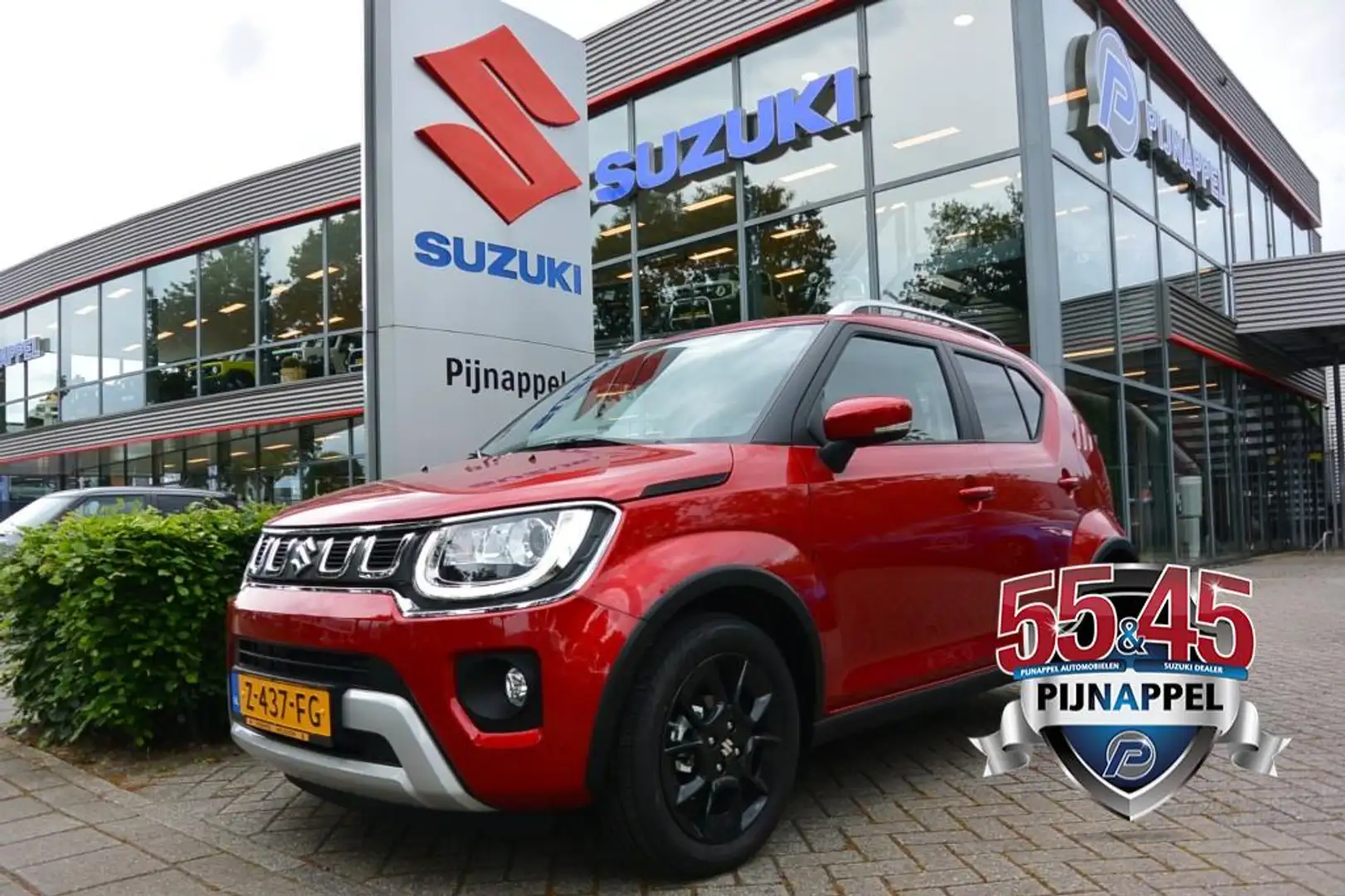 Suzuki Ignis 1.2 Style CVT (AUTOMAAT) Smart Hybrid Two-tone Rojo - 1