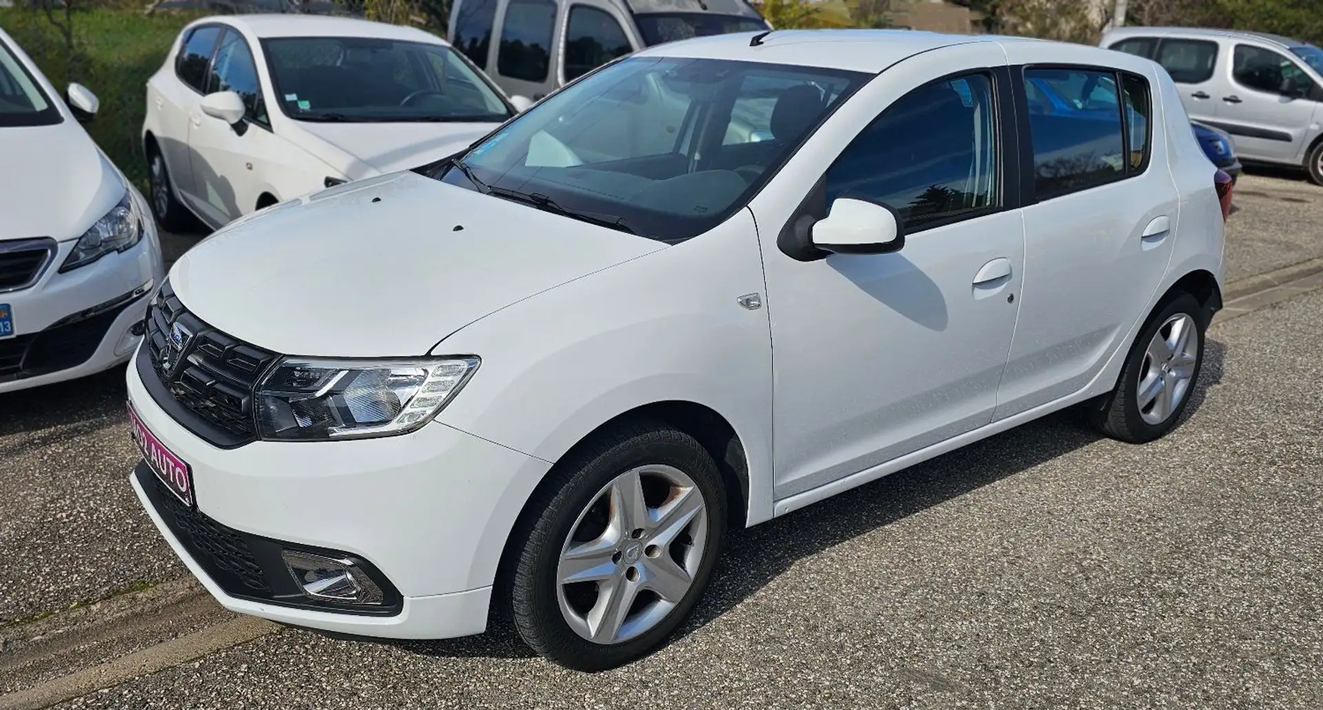 Dacia Sandero 1.5 DCi 75CH LAUREATE 2019 113.000KMS CLIM TEL Bílá - 1