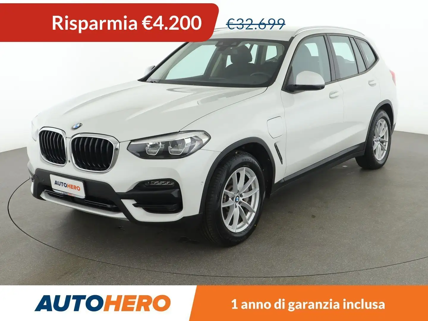 BMW X3 xDrive 30e Business Advantage PHEV White - 1