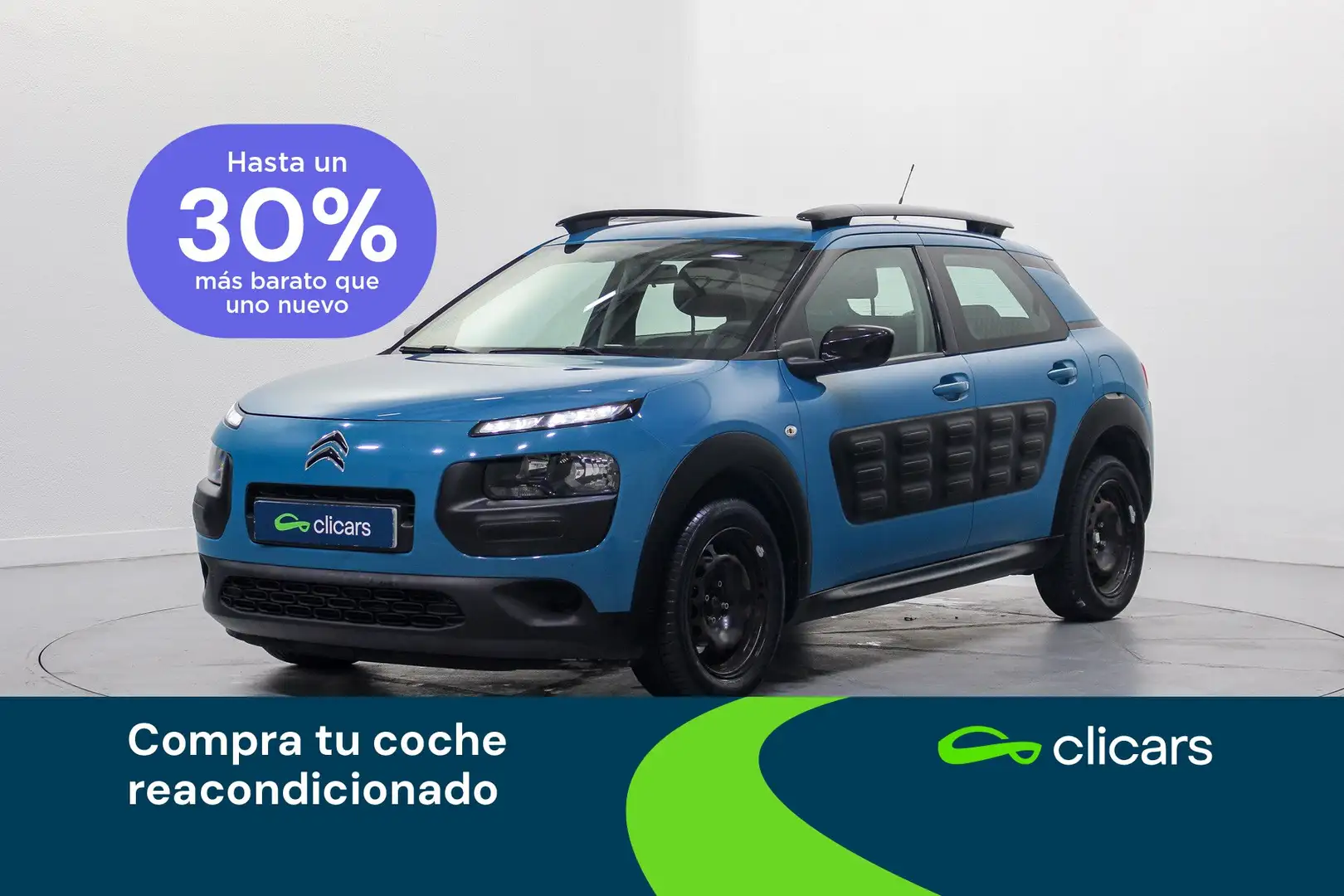 Citroen C4 Cactus 1.2 PureTech Feel 82 Azul - 1