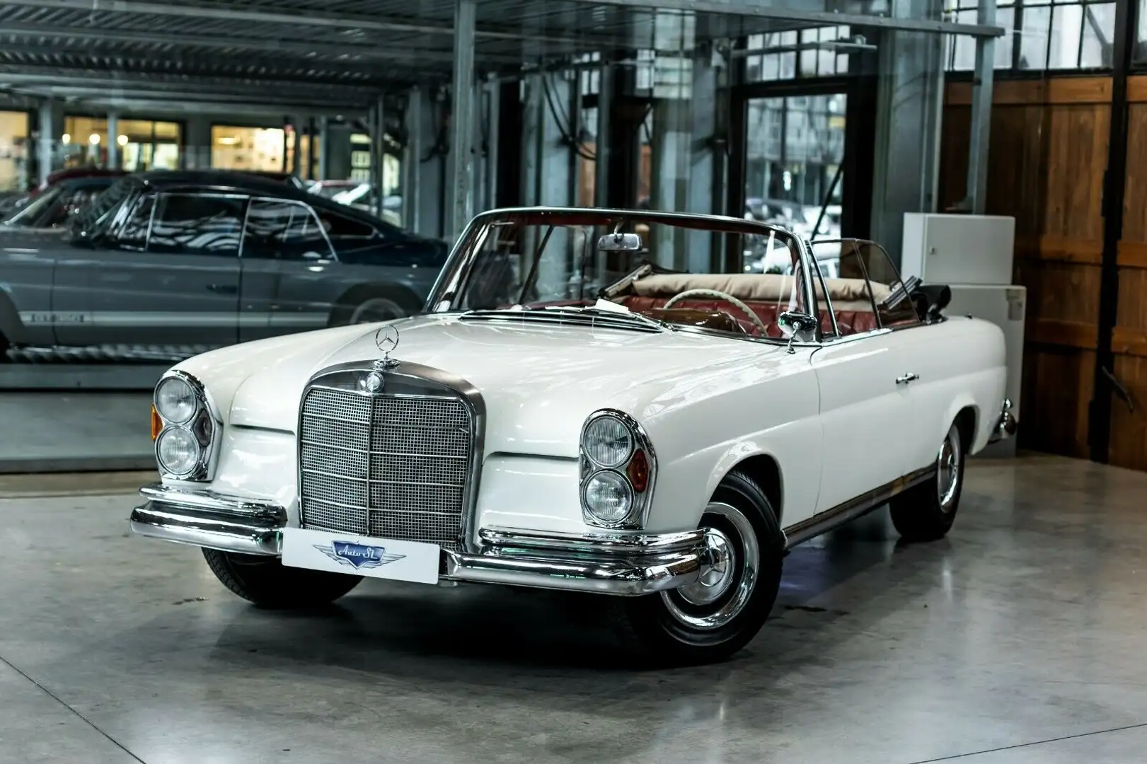 Mercedes-Benz 220 SEB Cabrio I Werkscabriolet I BRD Fehér - 1