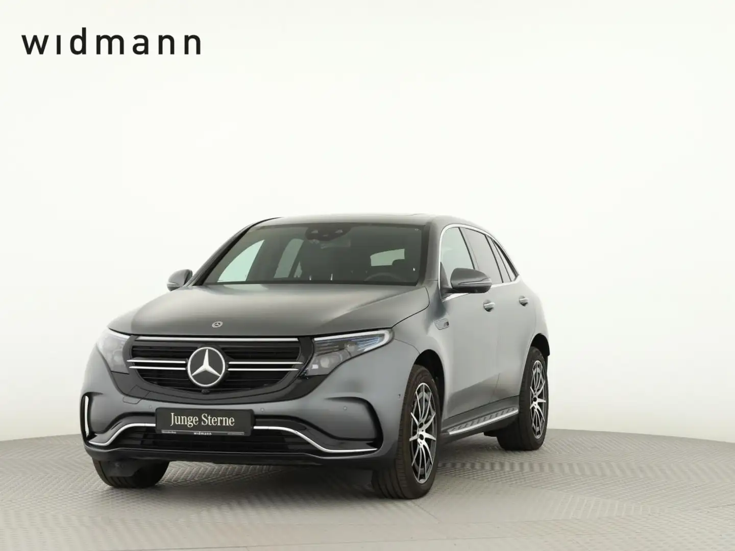 Mercedes-Benz EQC 400 4M AMG Line *S-Dach*Sitzklima*Burmester* Grau - 1