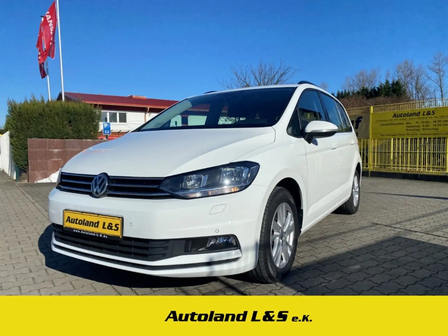 Volkswagen Touran Comfortline 2.0 TDI,Navi,SH,PDC,Alus,1.Hand,VW Sch Wit - 1