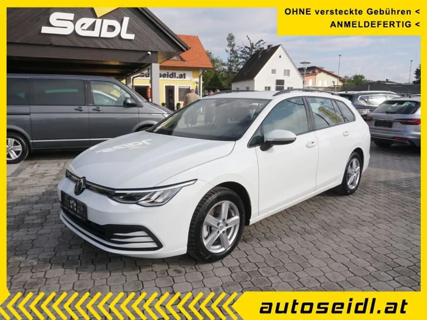 Volkswagen Golf Variant 2,0 TDI Life *NAVI+VIRTUAL* Weiß - 1