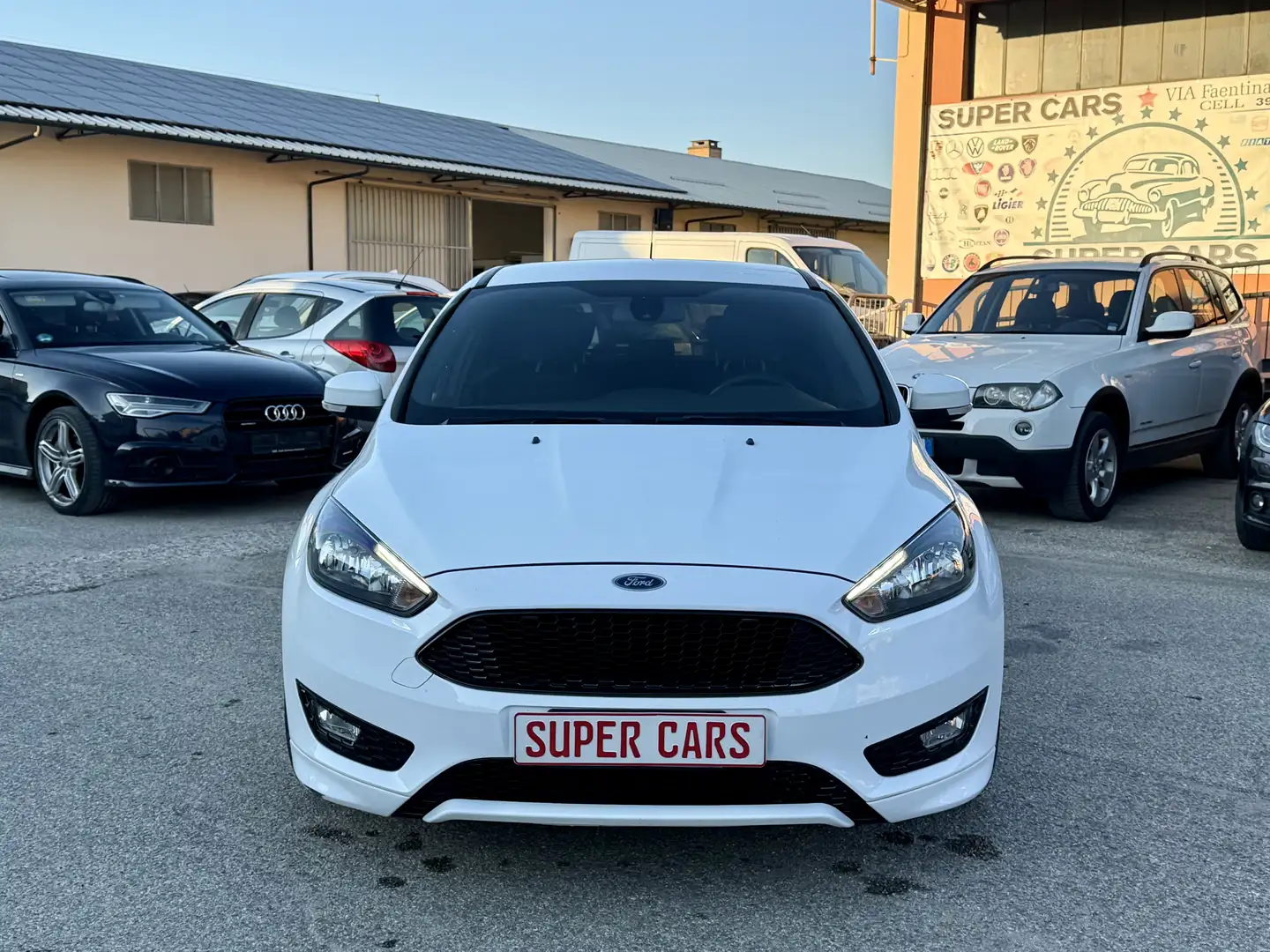 Ford Focus 1.0 GPL 125CV EcoBoost  ST-Line Navigatore Blanc - 2