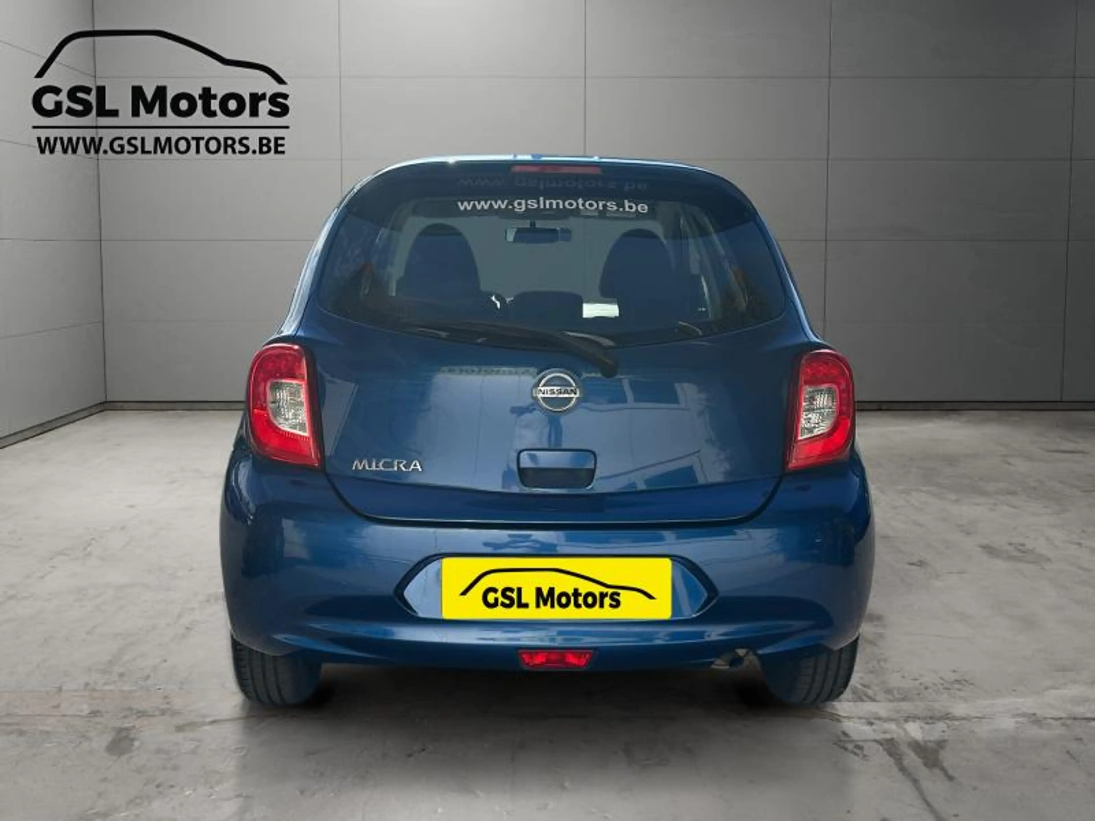 Nissan Micra 1.2 80cv Automatique bleu 06/15 Airco Cruise Radio — photo 5