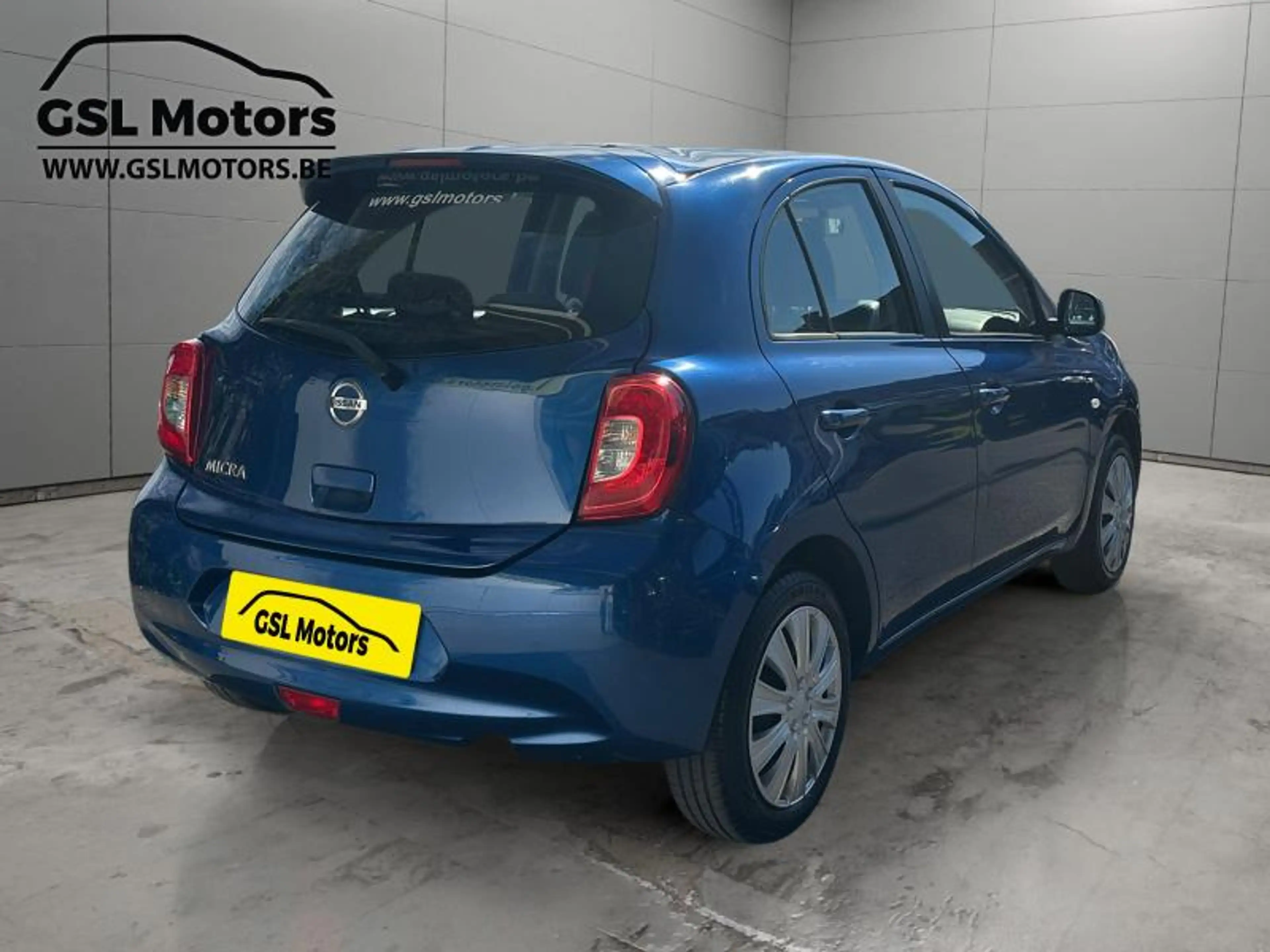 Nissan Micra 1.2 80cv Automatique bleu 06/15 Airco Cruise Radio — photo 4