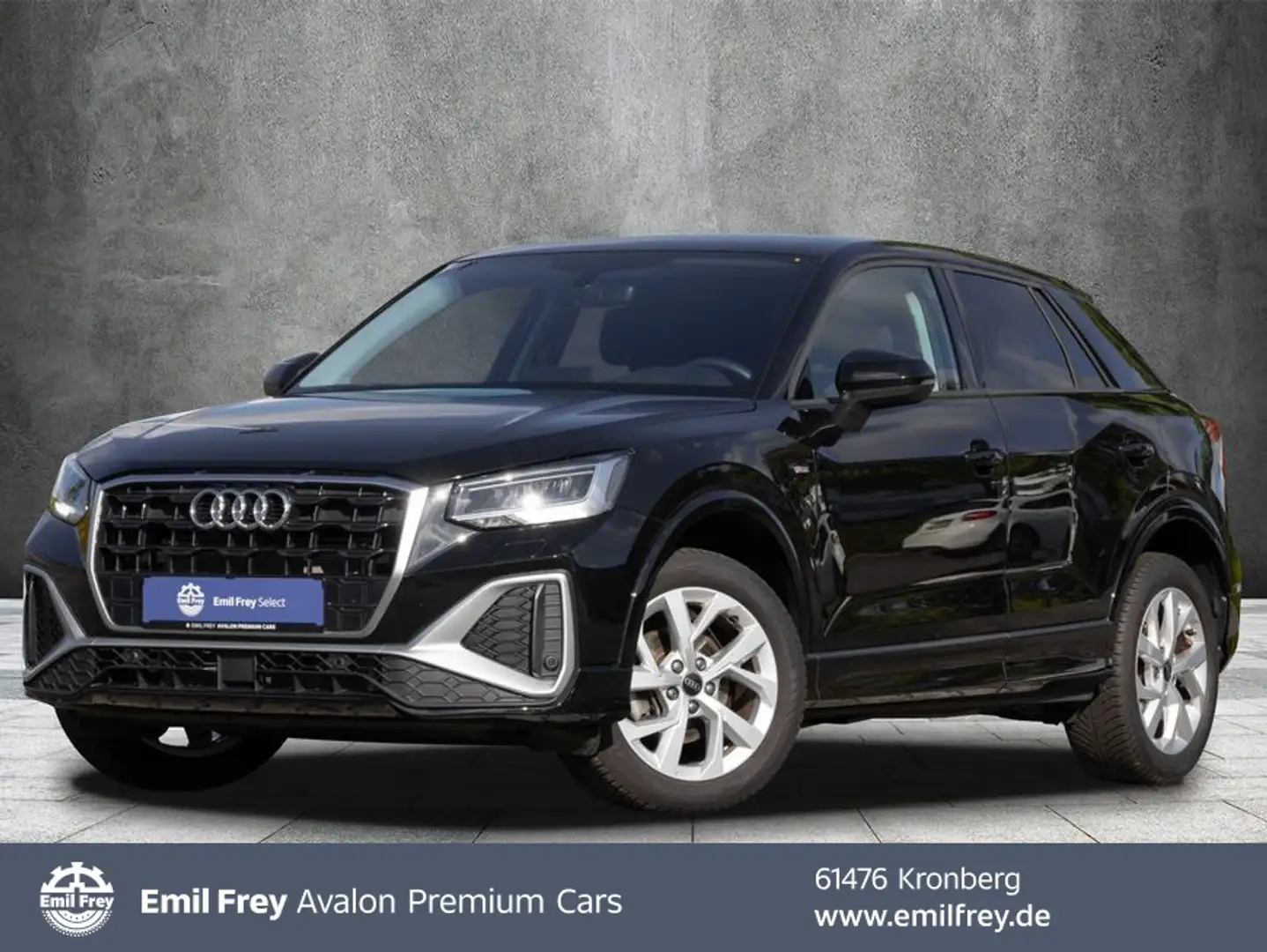 Audi Q2 35 TFSI S tronic S line Zwart - 1