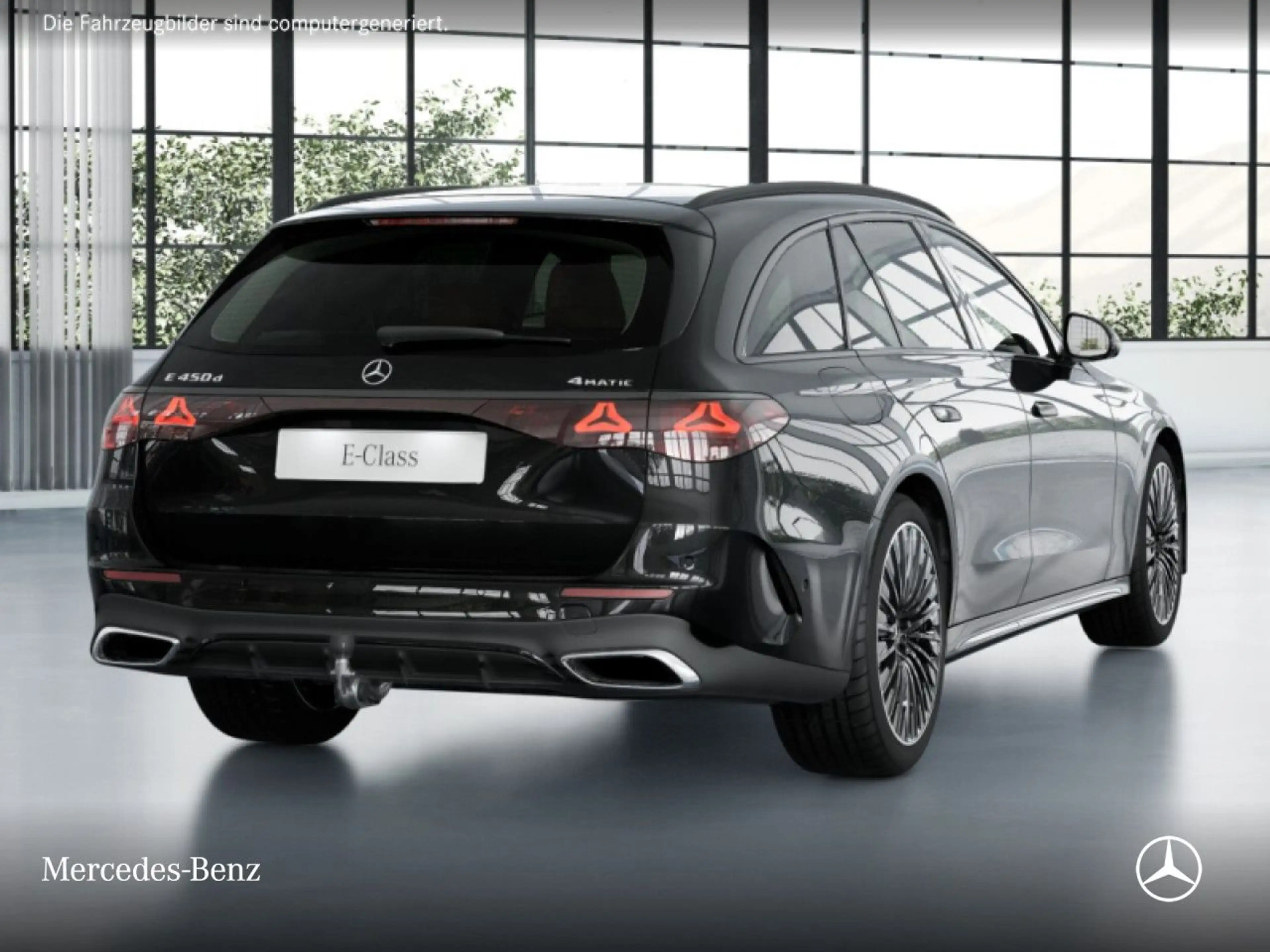 Mercedes-Benz E 450 d T 4M AMG Fahrass 360° Airmat Stdhzg Pano — photo 4