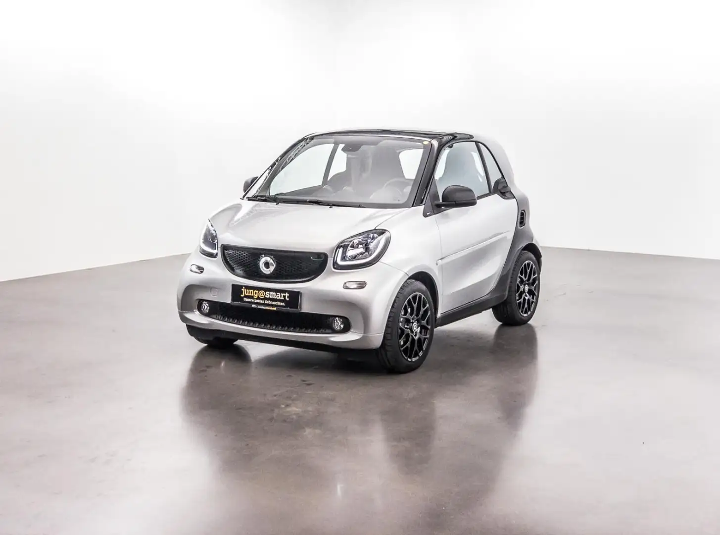 smart forTwo coupe passion turbo SPORT:GIB GUMMI,BABY! Plateado - 1