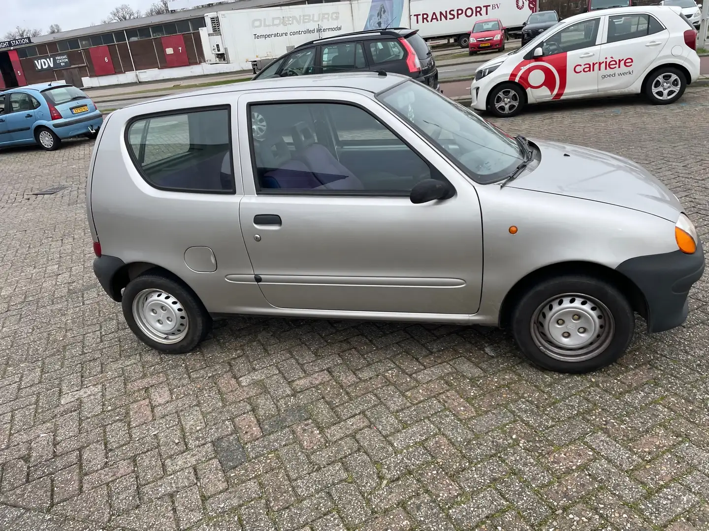Fiat Seicento 1.1 Hobby 67400 KM Brand New Argent - 2