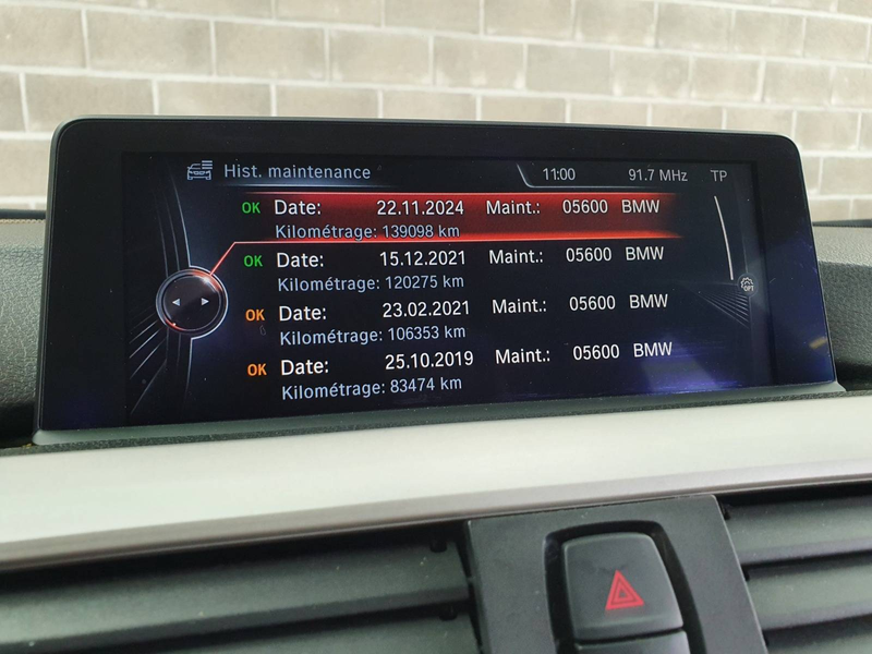 BMW 318 🟢DIESEL 143CV - FULL CARNET - BOITE AUTO - CAPTEURS — photo 12
