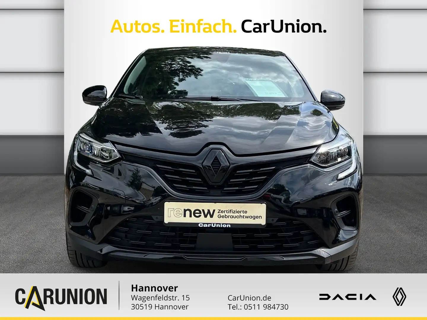 Renault Captur E-TECH Plug-in Hybrid 160 ICONIC Schwarz - 2